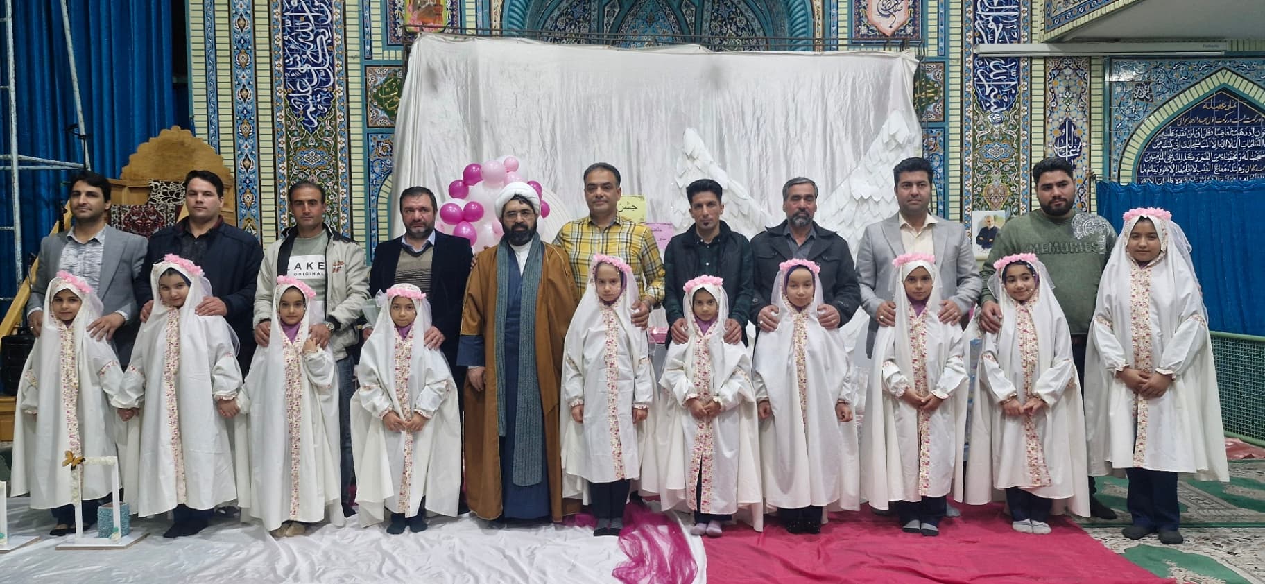 اولین جشن تکلیف کلاس سومی ها در مسجدامام حسن عسگری(ع)